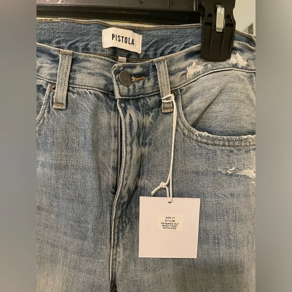 Pistola Stevie High Rise Relaxed Flare Jean - Picture 5 of 7